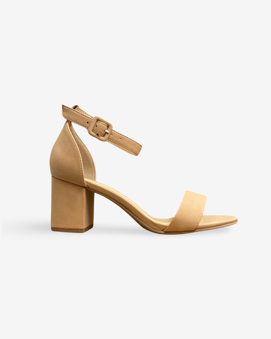 Soda Hallie Wide Fit Chunky Heel