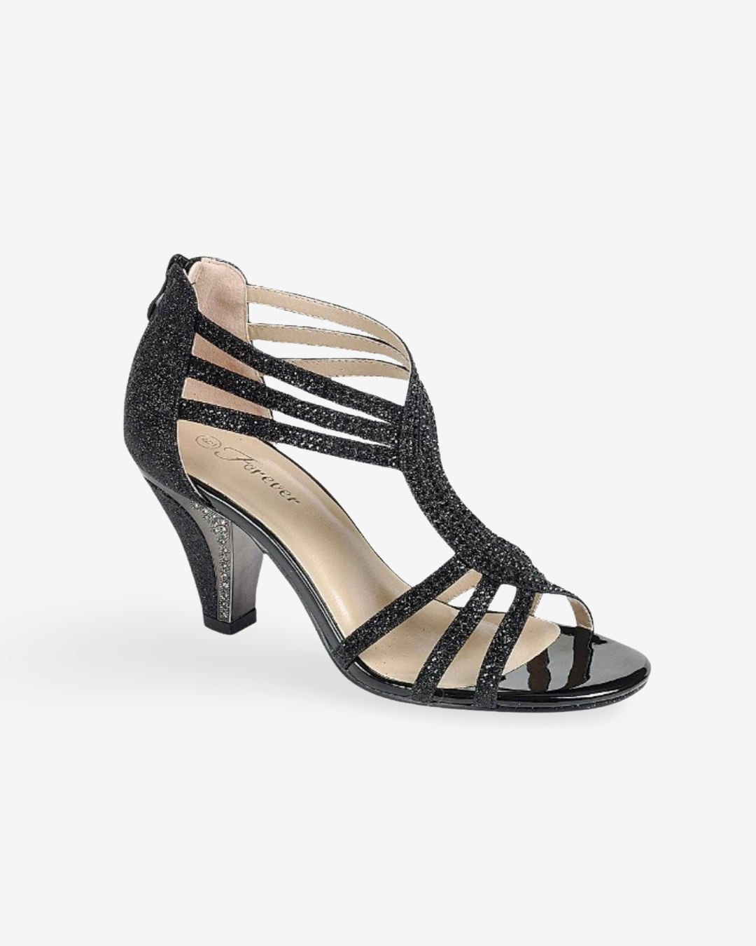 Delicacy Perform-65 Glitter Rhinestone Heel