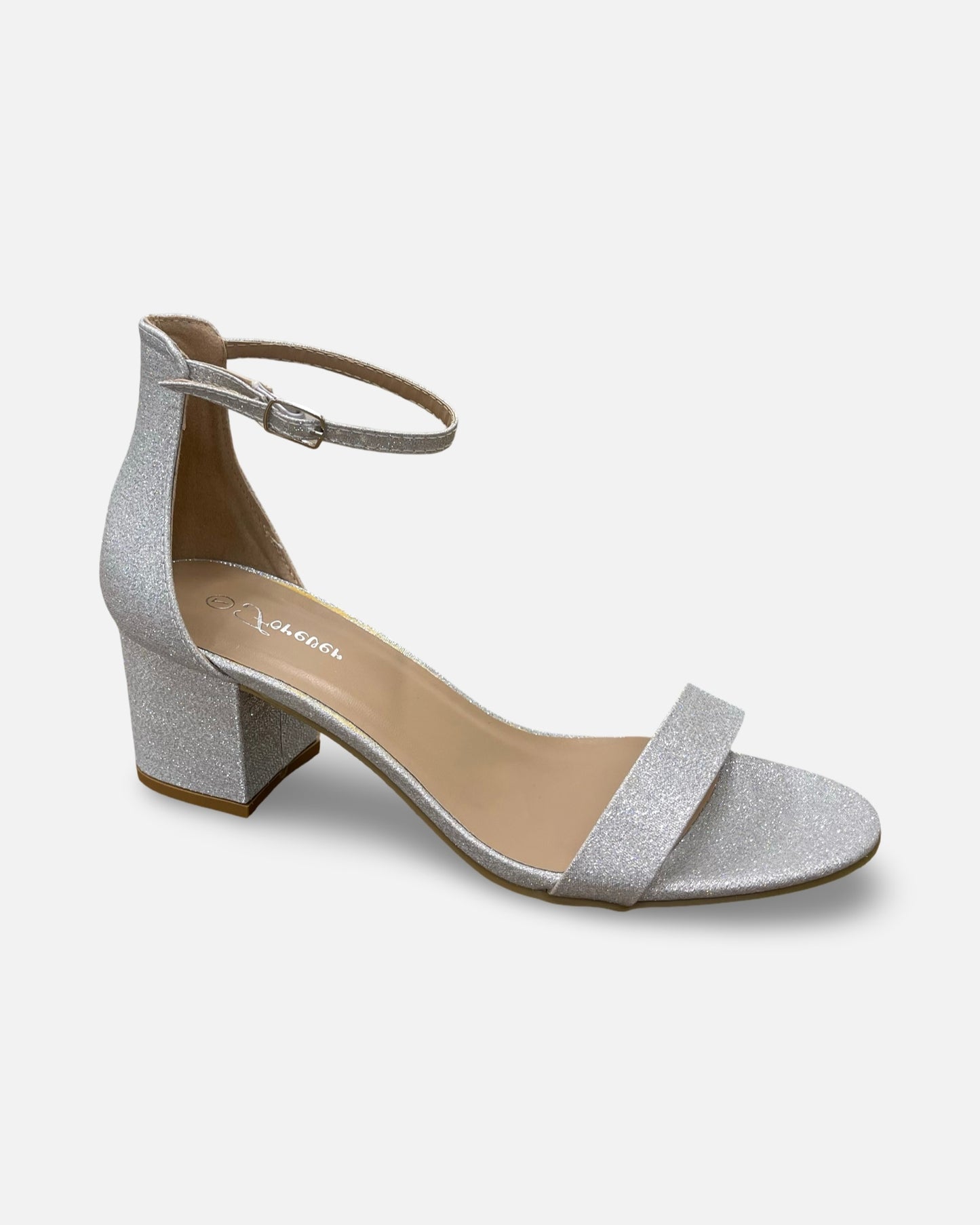 Forever Nataly Ankle Strap Block Heel