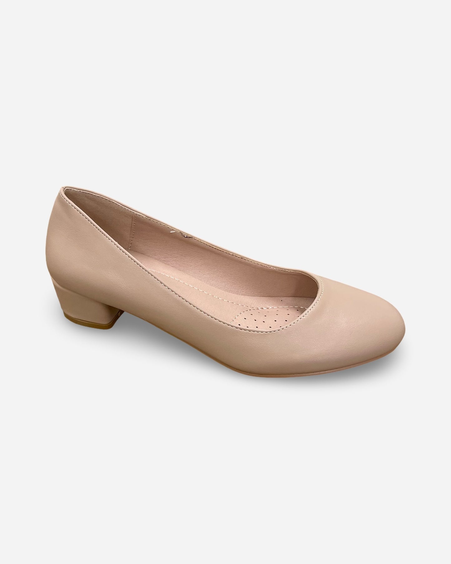 Forever Short Chunky Heel Pump