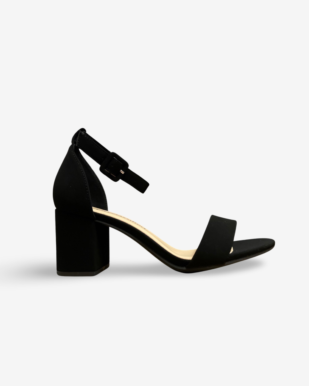 Soda Hallie Wide Fit Chunky Heel