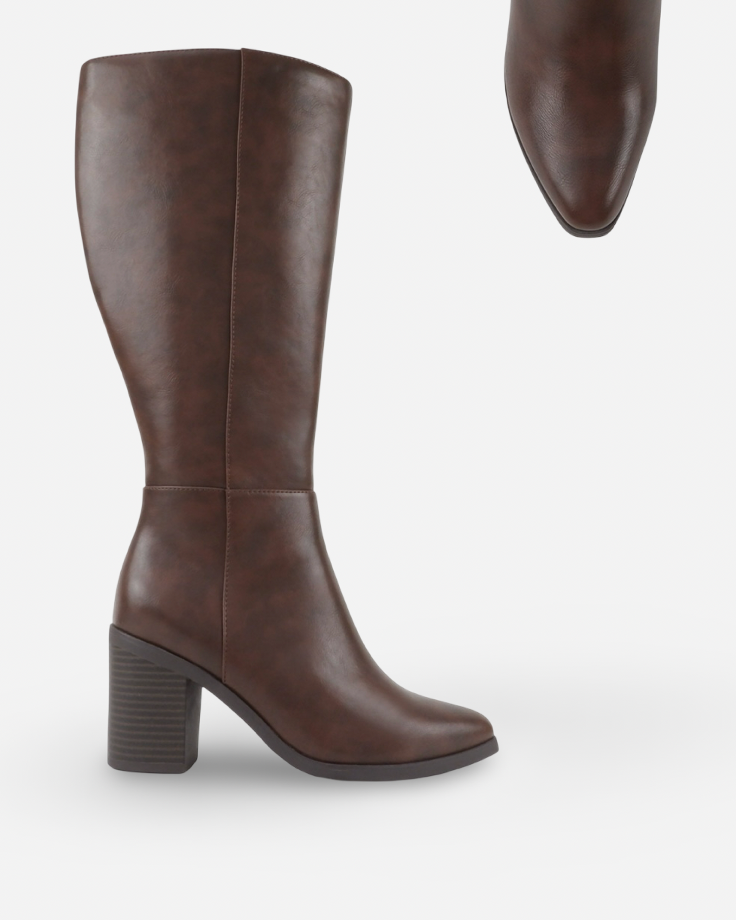 Soda Talk Wide Fit Knee High Pointed Toe Boot
