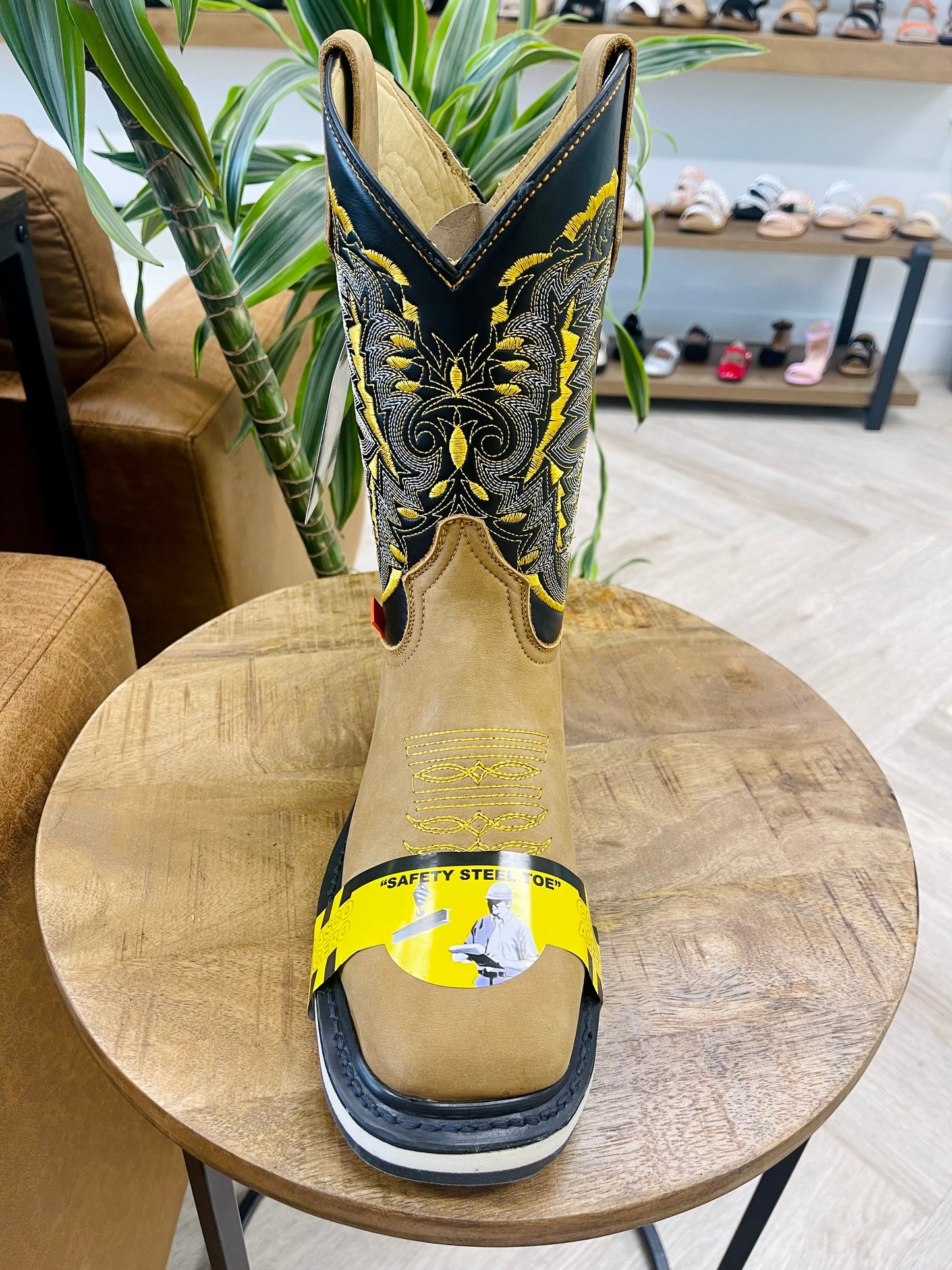 Chaparral 150-Casco “Steel Toe” Miel Boot