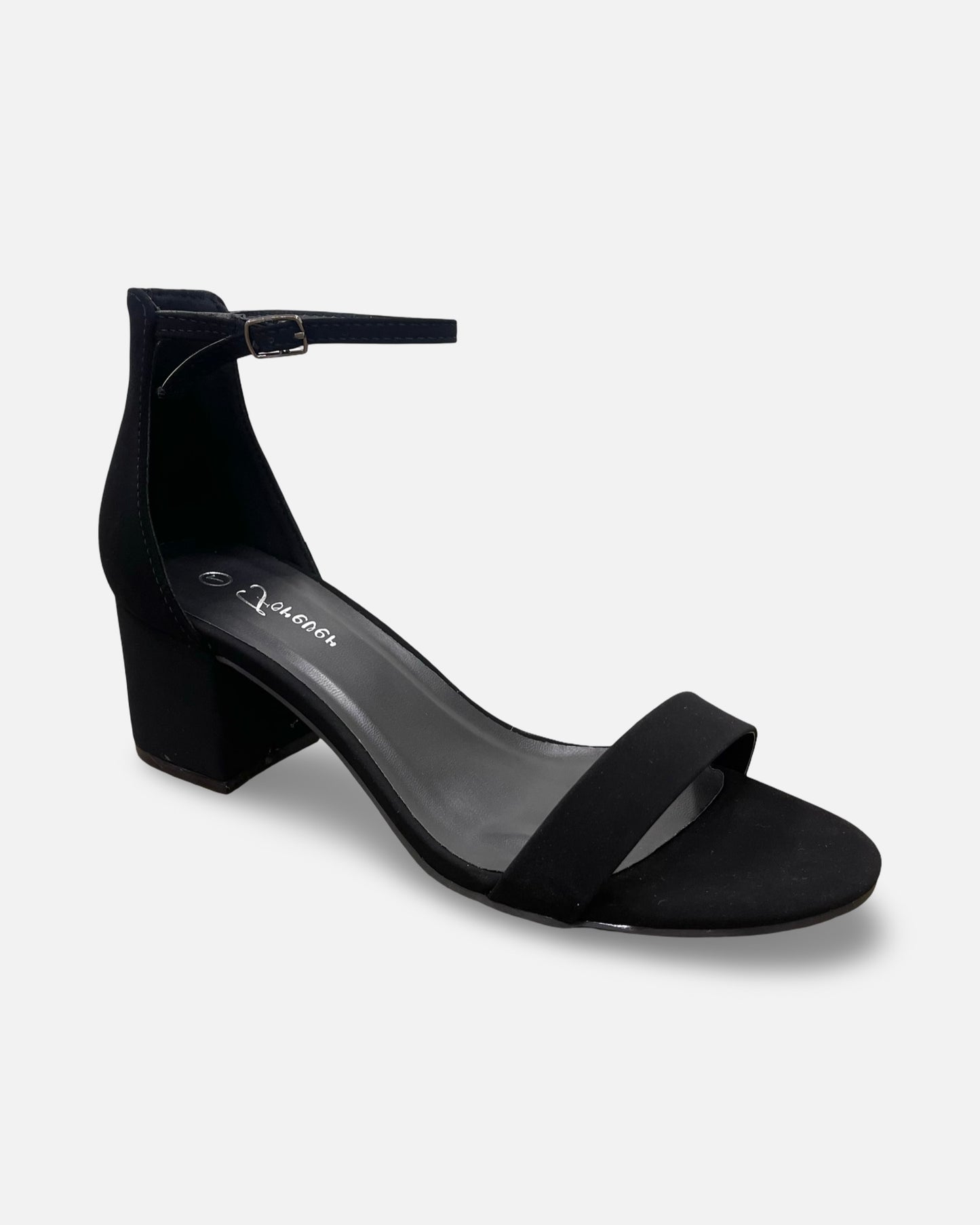 Forever Nataly Ankle Strap Block Heel