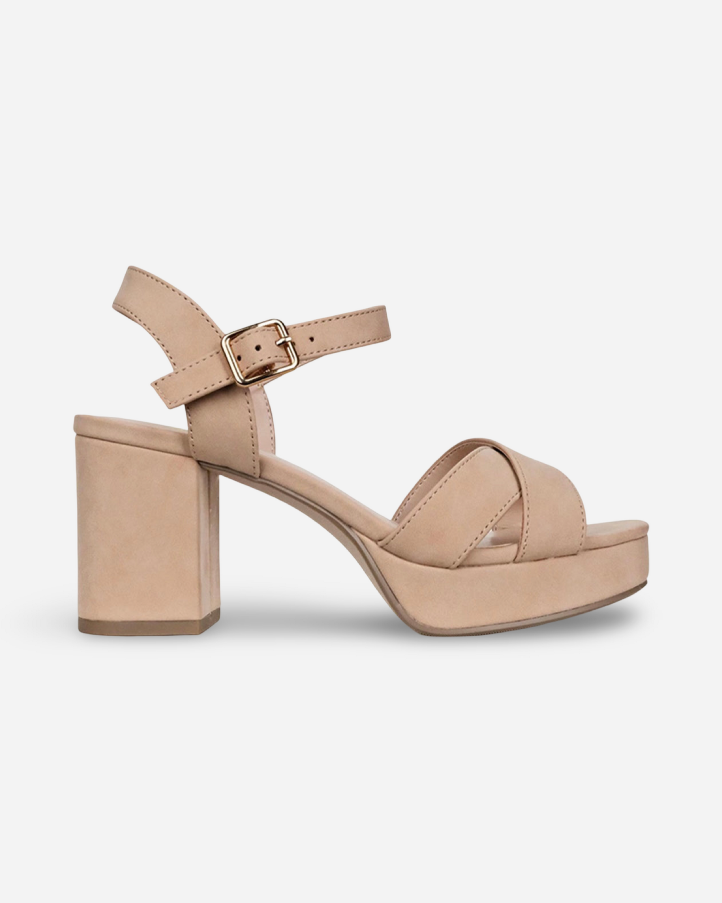 Delicious Manner Block Heel