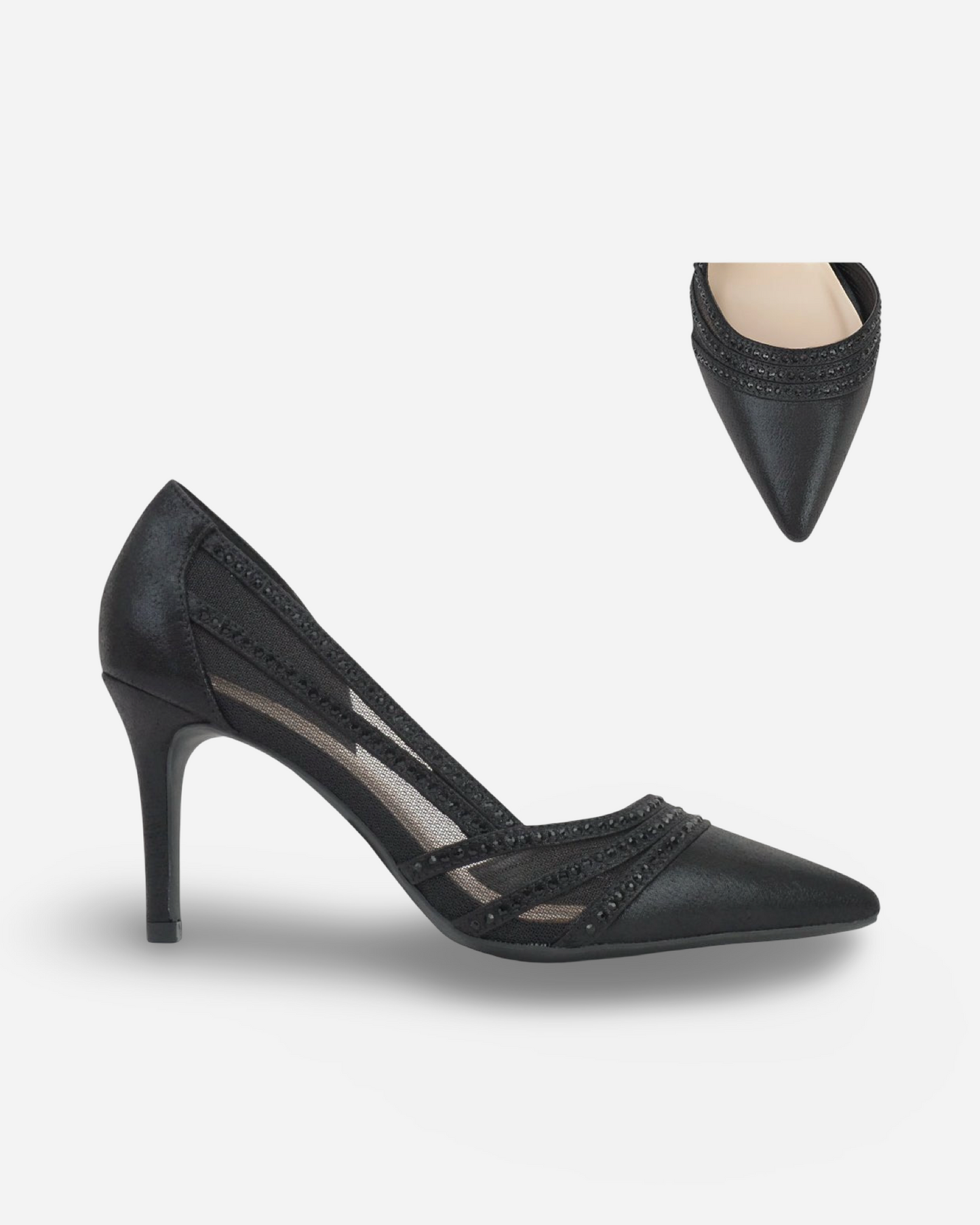 Delicious Enhance Low Pointed Toe Heel