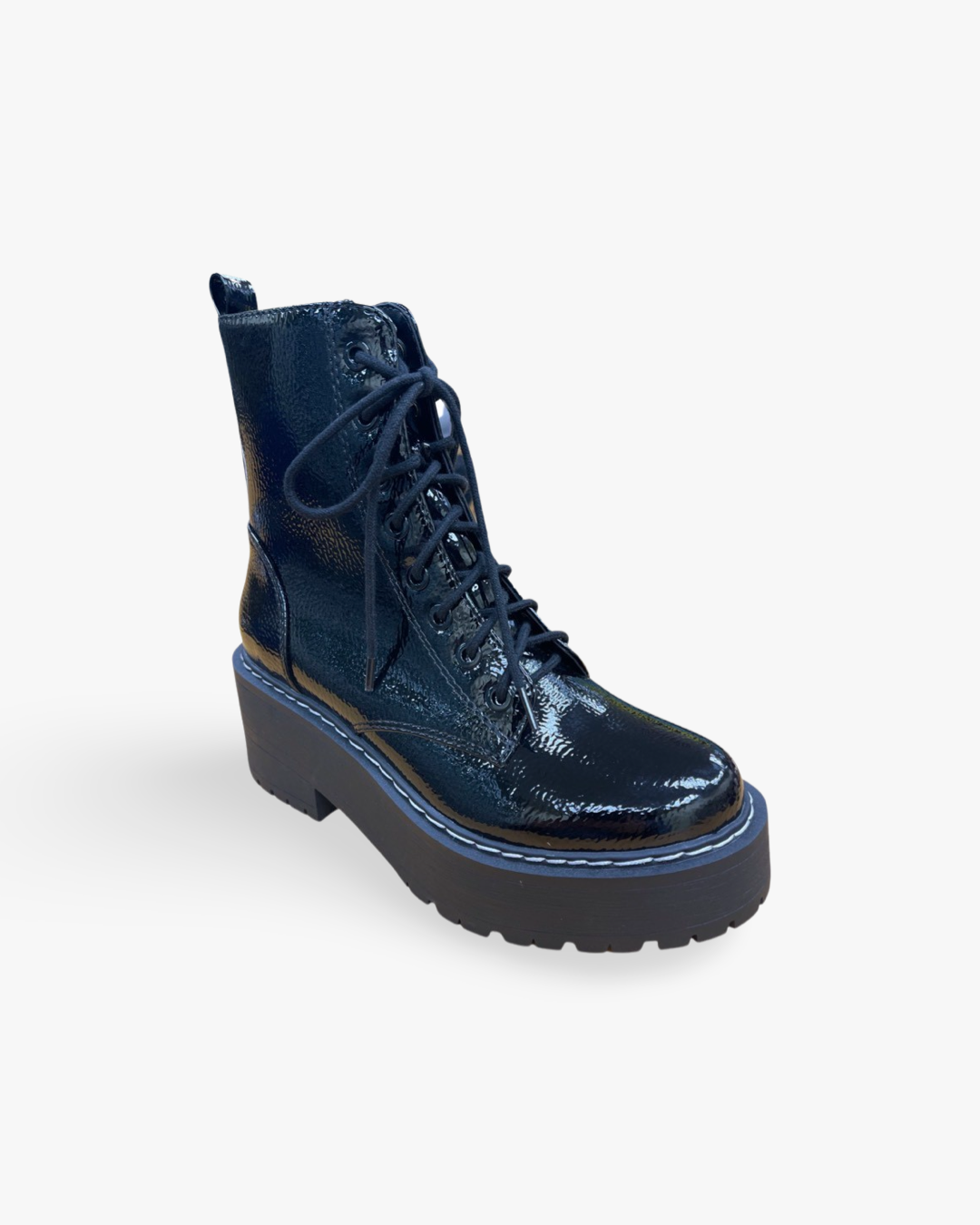 Soda Fling Platform Combat Boot