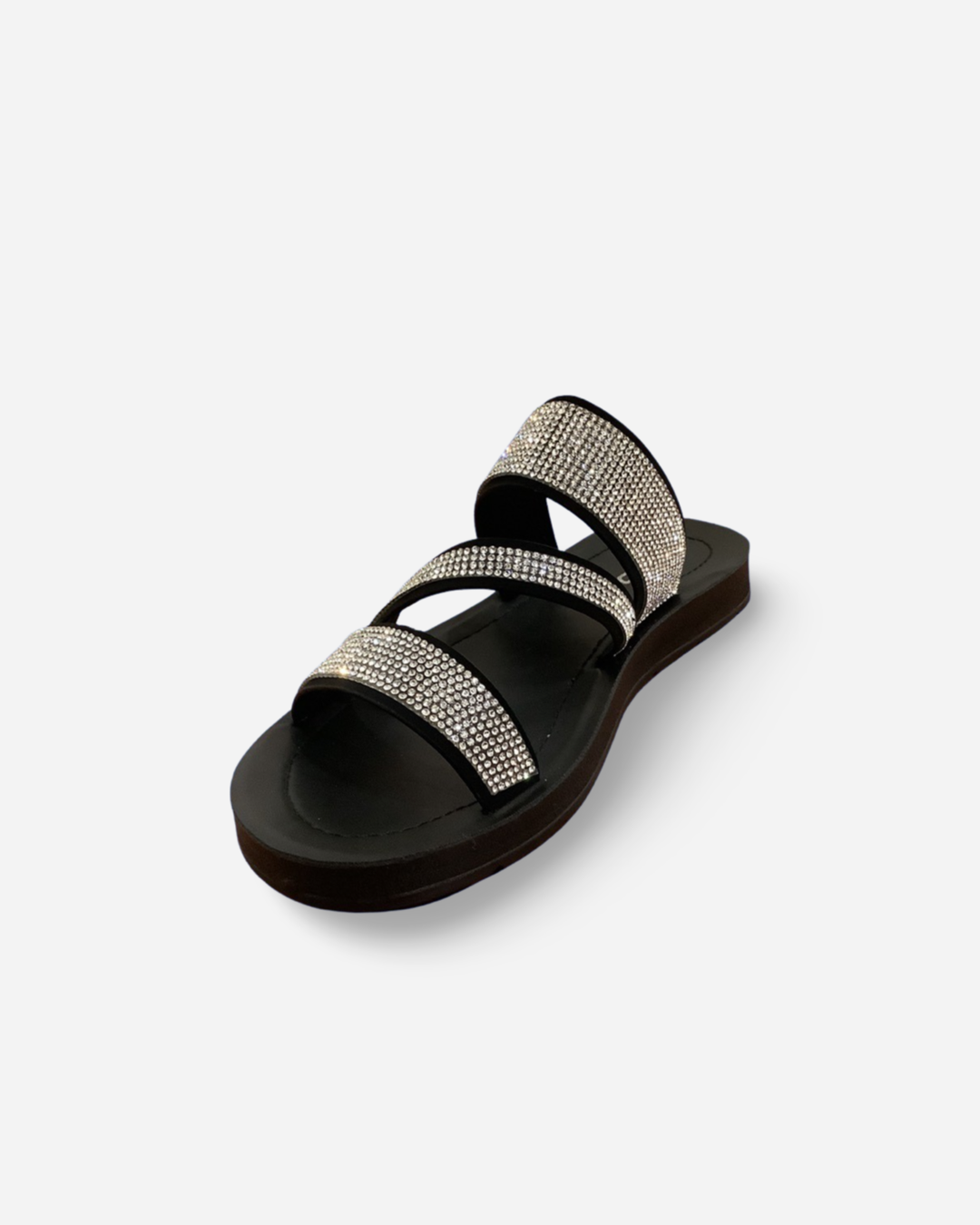 Soda Zeal Rhinestone Sandal
