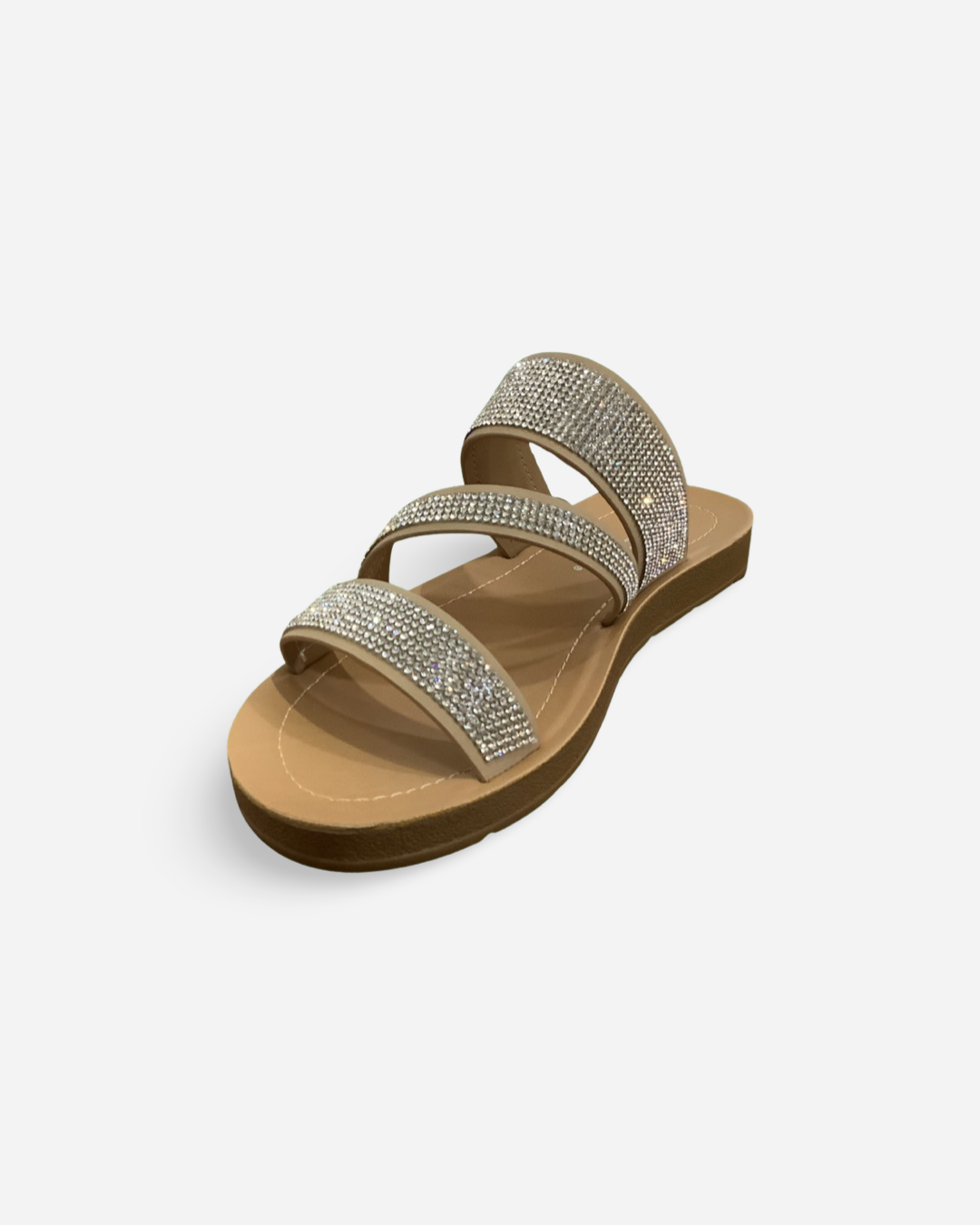 Soda Zeal Rhinestone Sandal