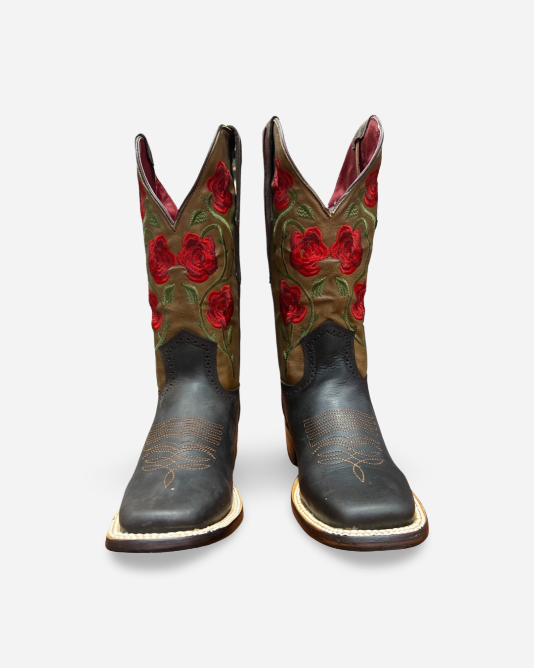 Arles JB15-02*Chocolate/Rojo Boot