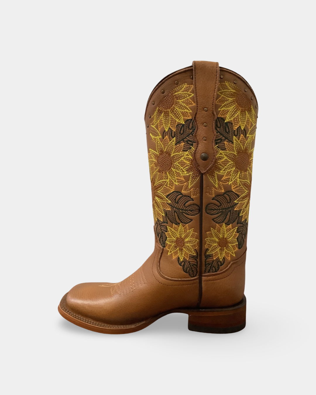 Quincy Q322GB5251 Honey Square Toe Western Boot On Sale*