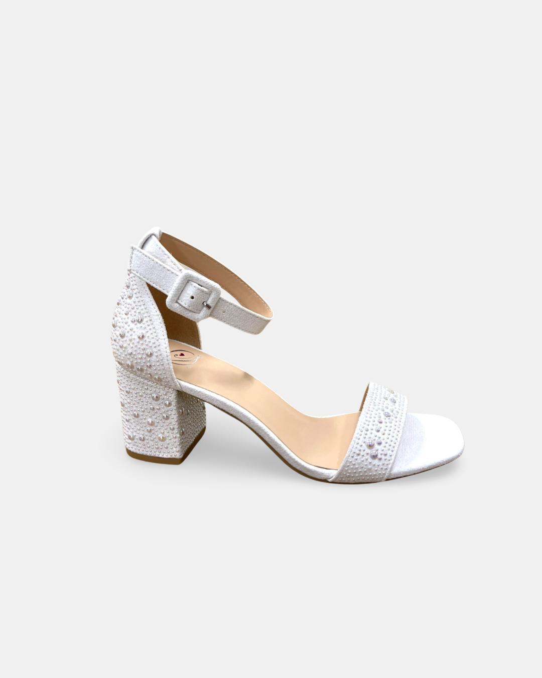 Delicious Crete Chunky Sparkly Heel