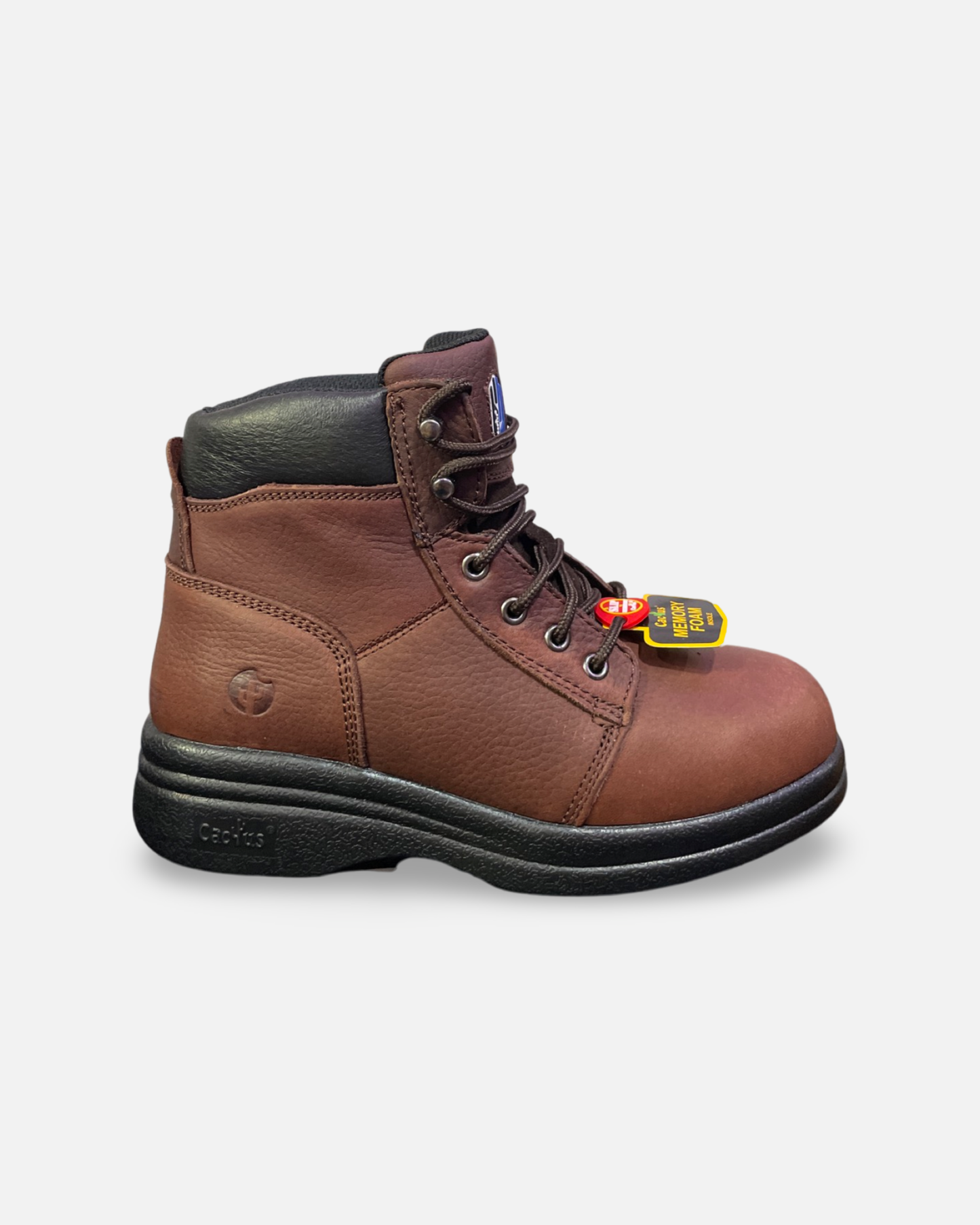 Cactus 6600 Slip Resistant Brown Men Boot