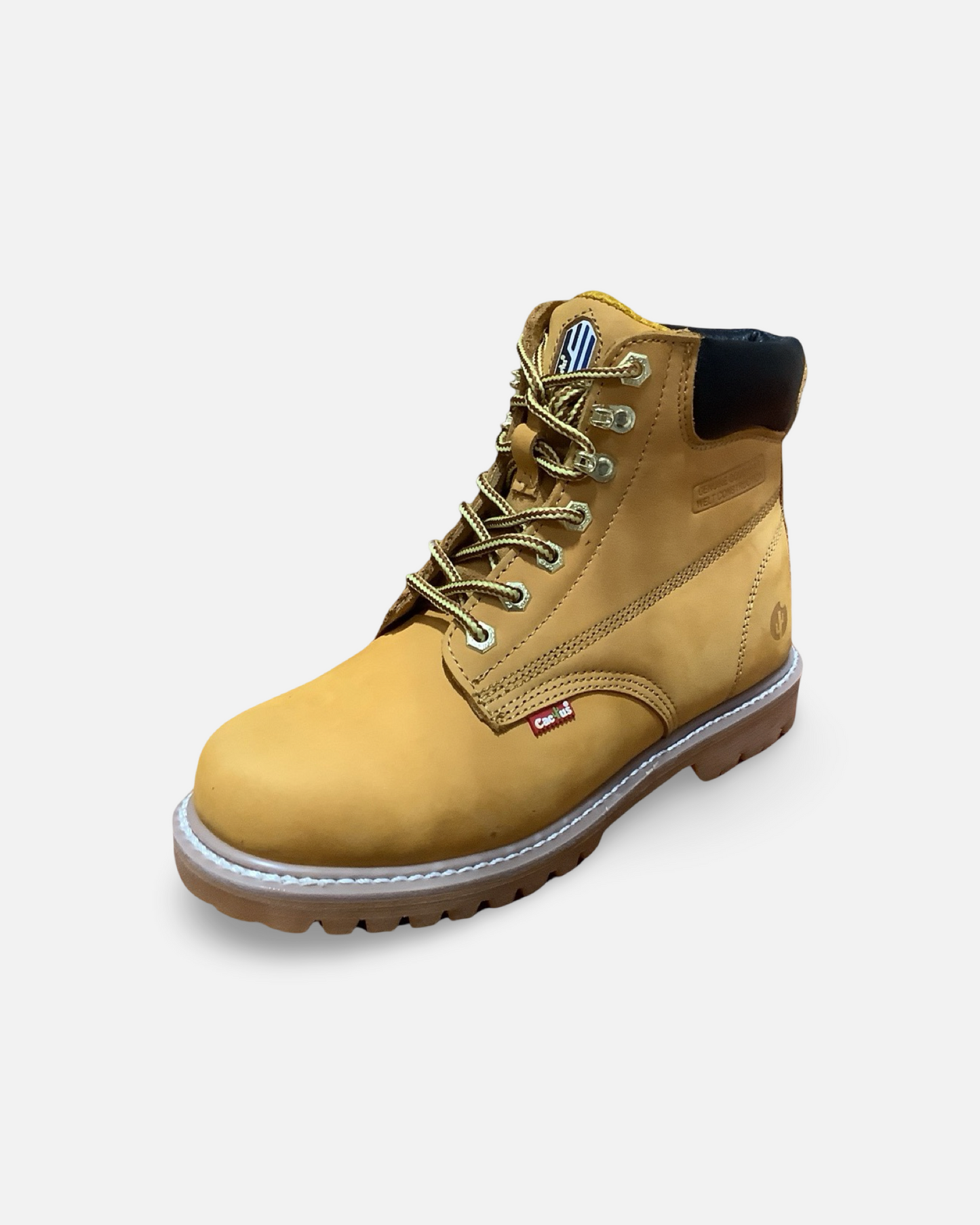 Cactus 611 Tan Men Work Boots