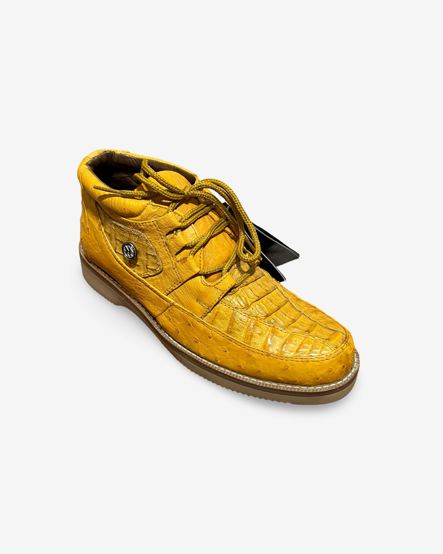 Montana Ostrich/Cayman Exotic Shoes