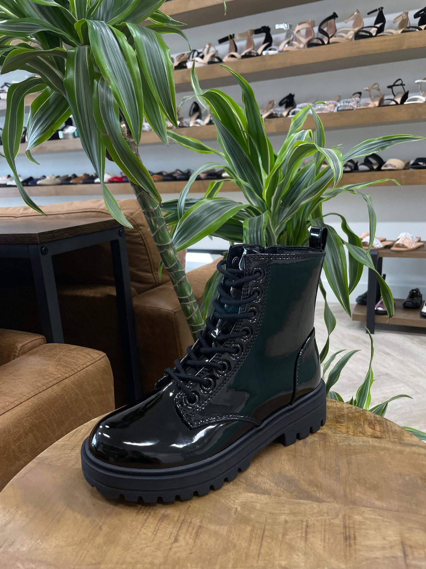 Soda Epsom Platform Combat Boot