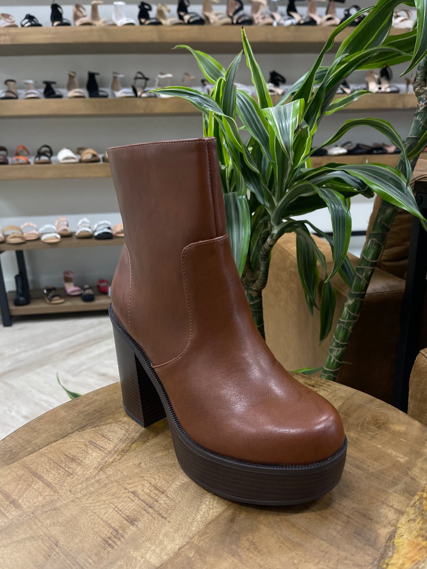Soda Kedge Bootie