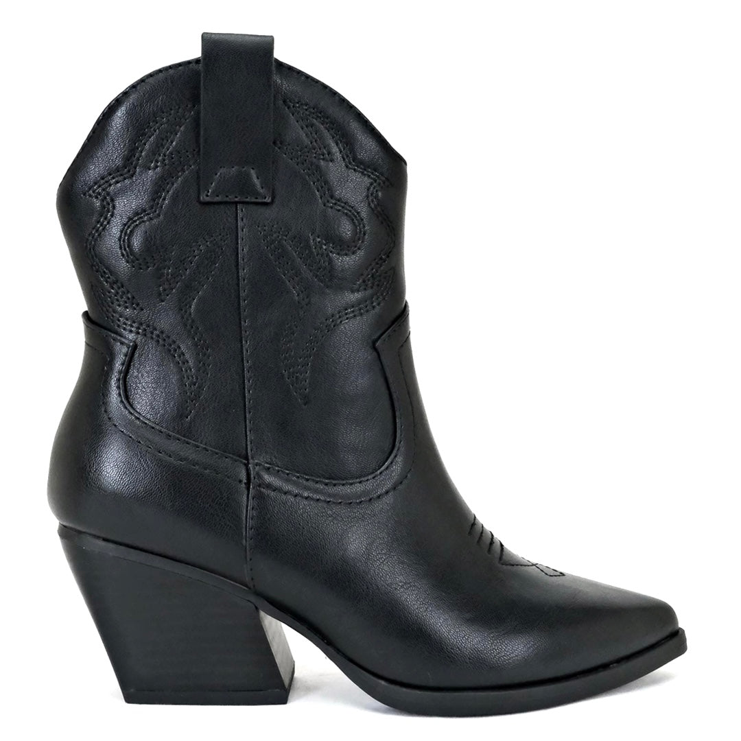Soda Blazing Ankle Cowboy Boots