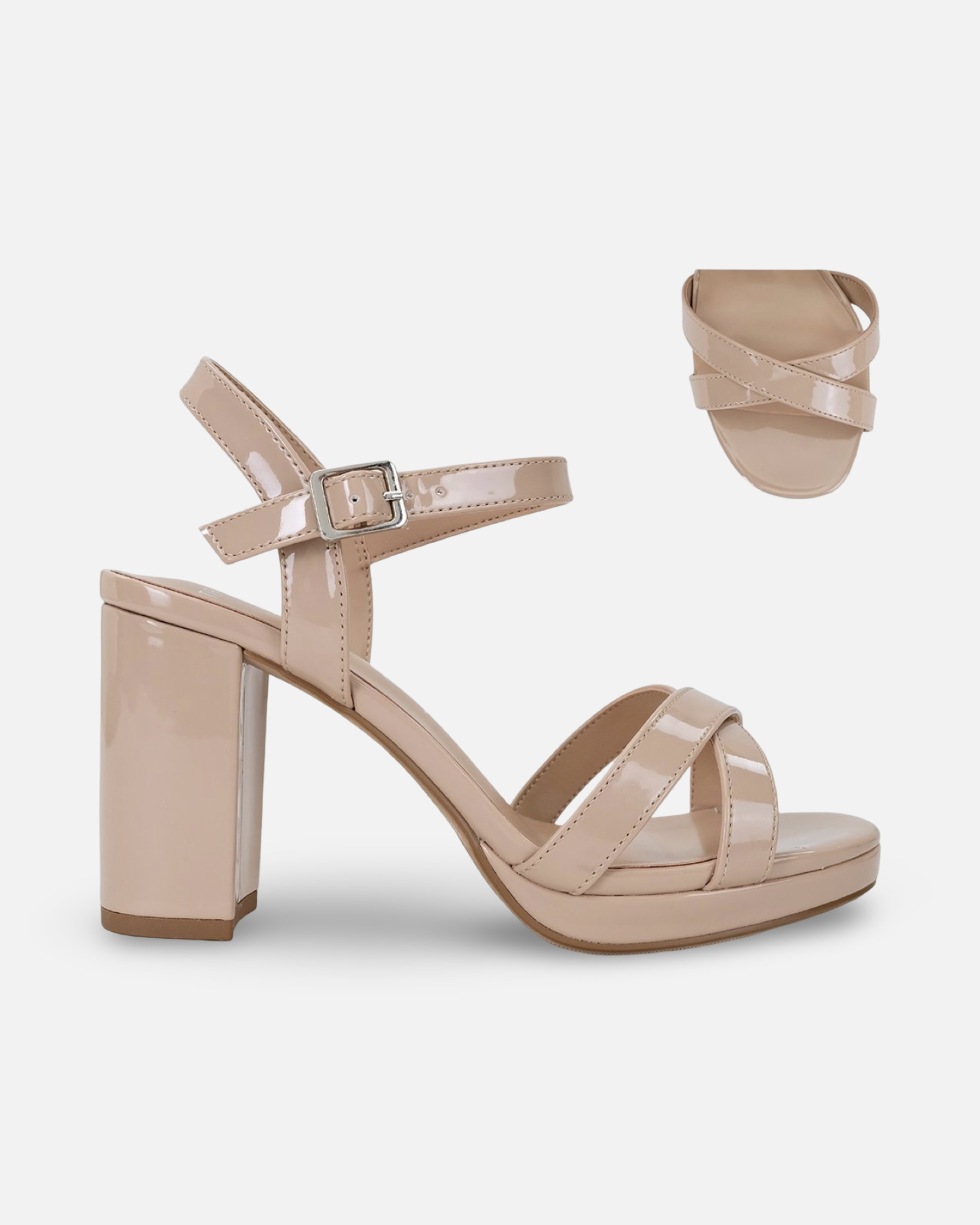 City Classified Map Wide Fit Platform Heel