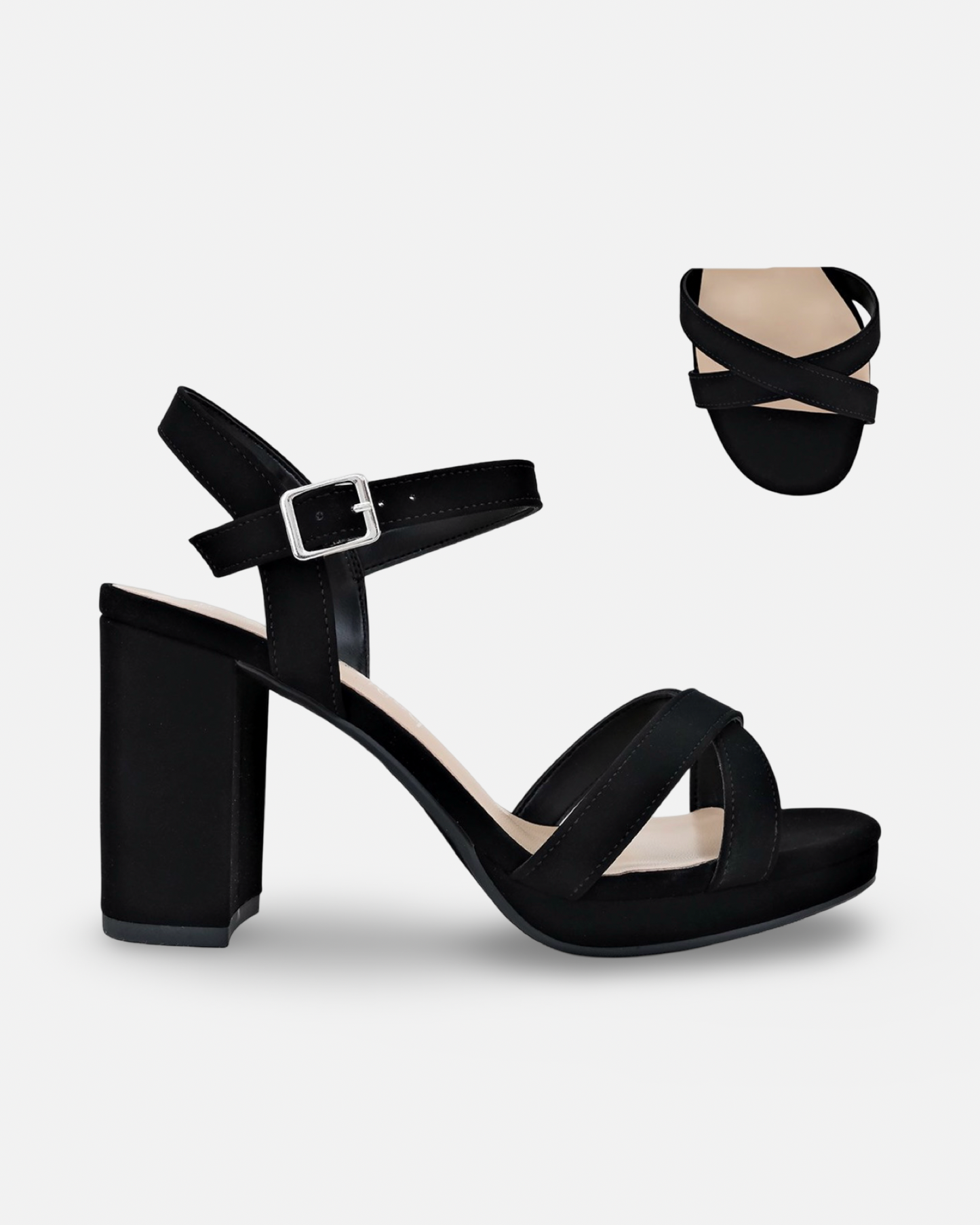 City Classified Map Wide Fit Platform Heel