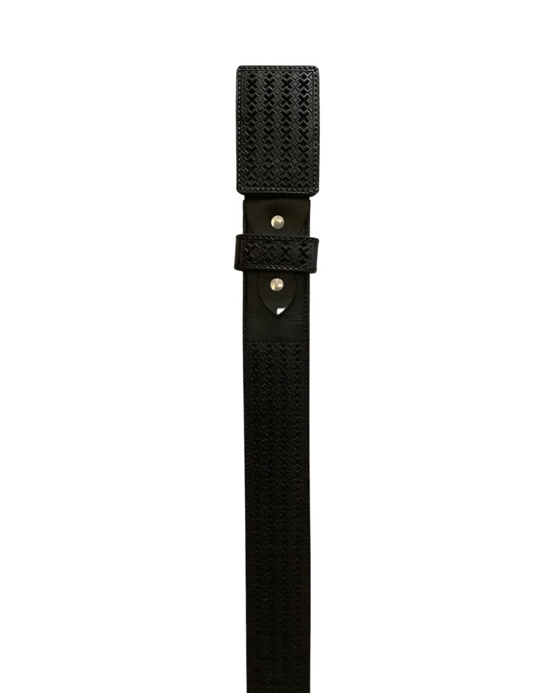 Chaparral Quemado Navajeado Equis Leather Belt