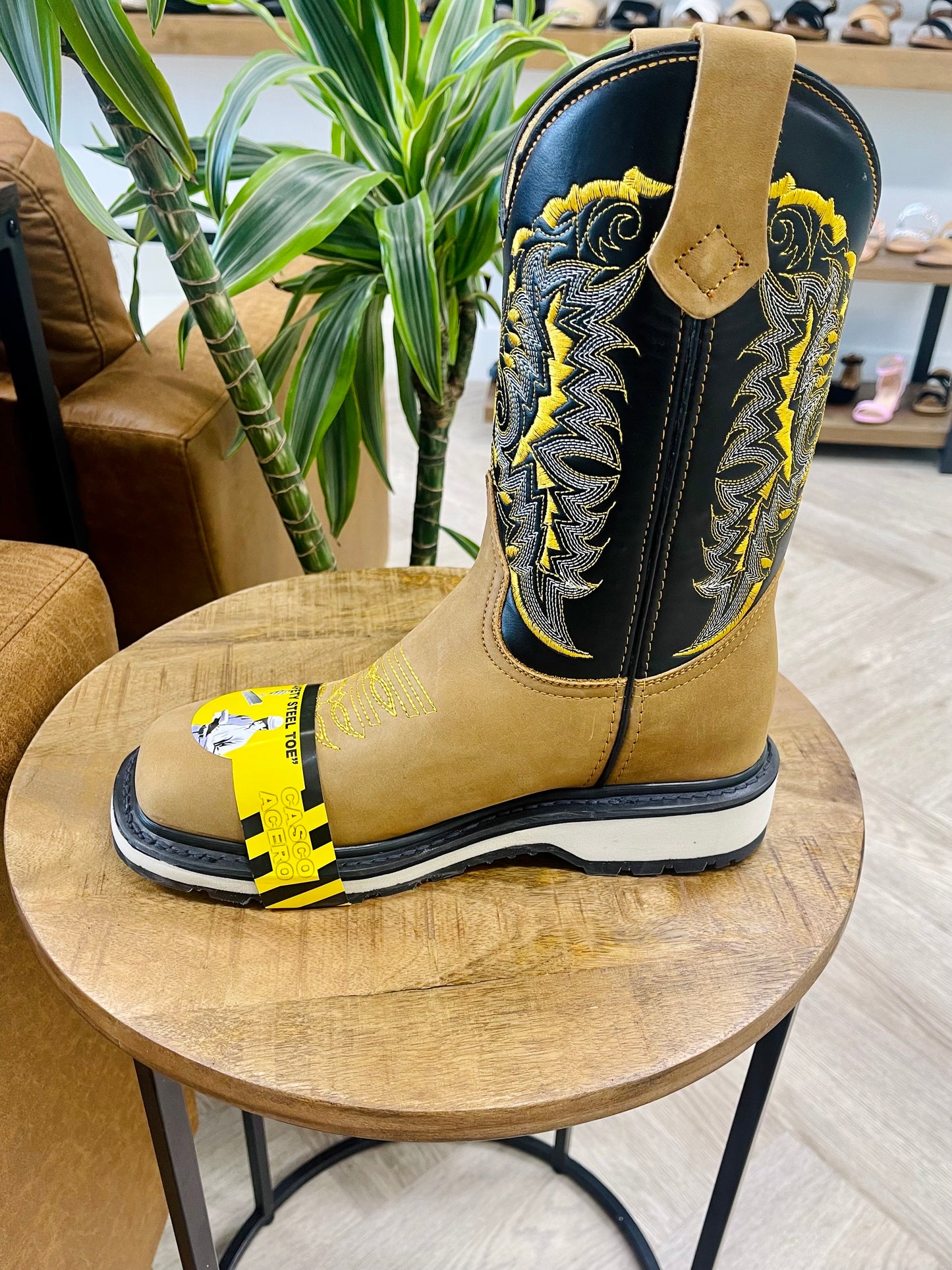 Chaparral 150-Casco “Steel Toe” Miel Boot