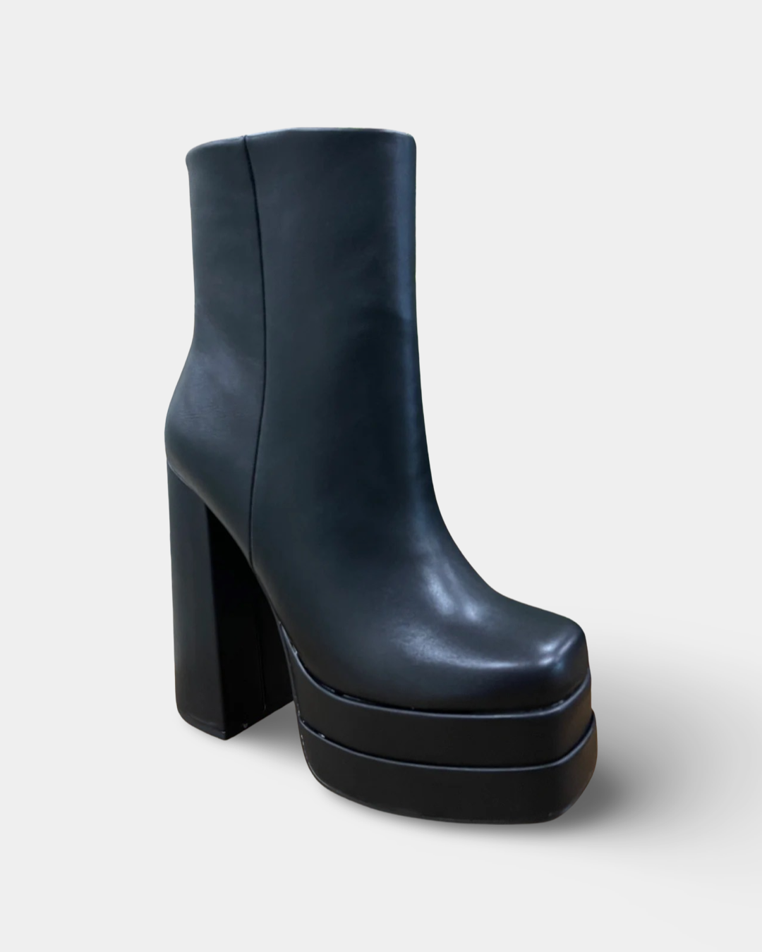 Soda Ferrero Double Platform Ankle Boot