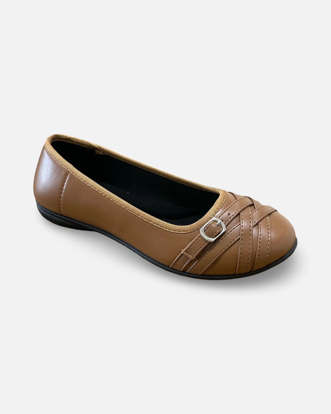 Forever Skinny Buckle Ballet Flat
