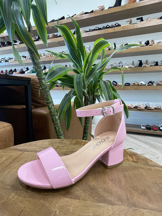 Soda Kid Coy Barbie Pink Heel