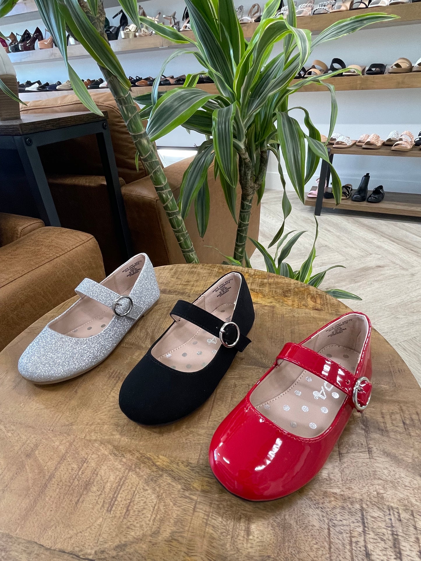 Soda Ceibo Kid Mary Jane Flat