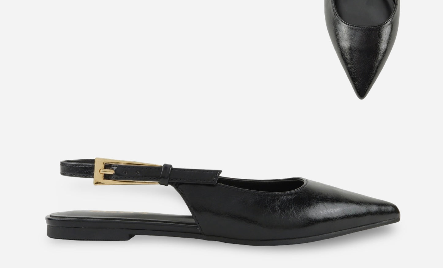 Soda Teo Pointed Toe Flat