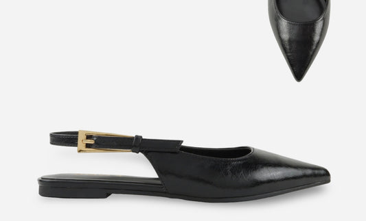 Soda Teo Pointed Toe Flat
