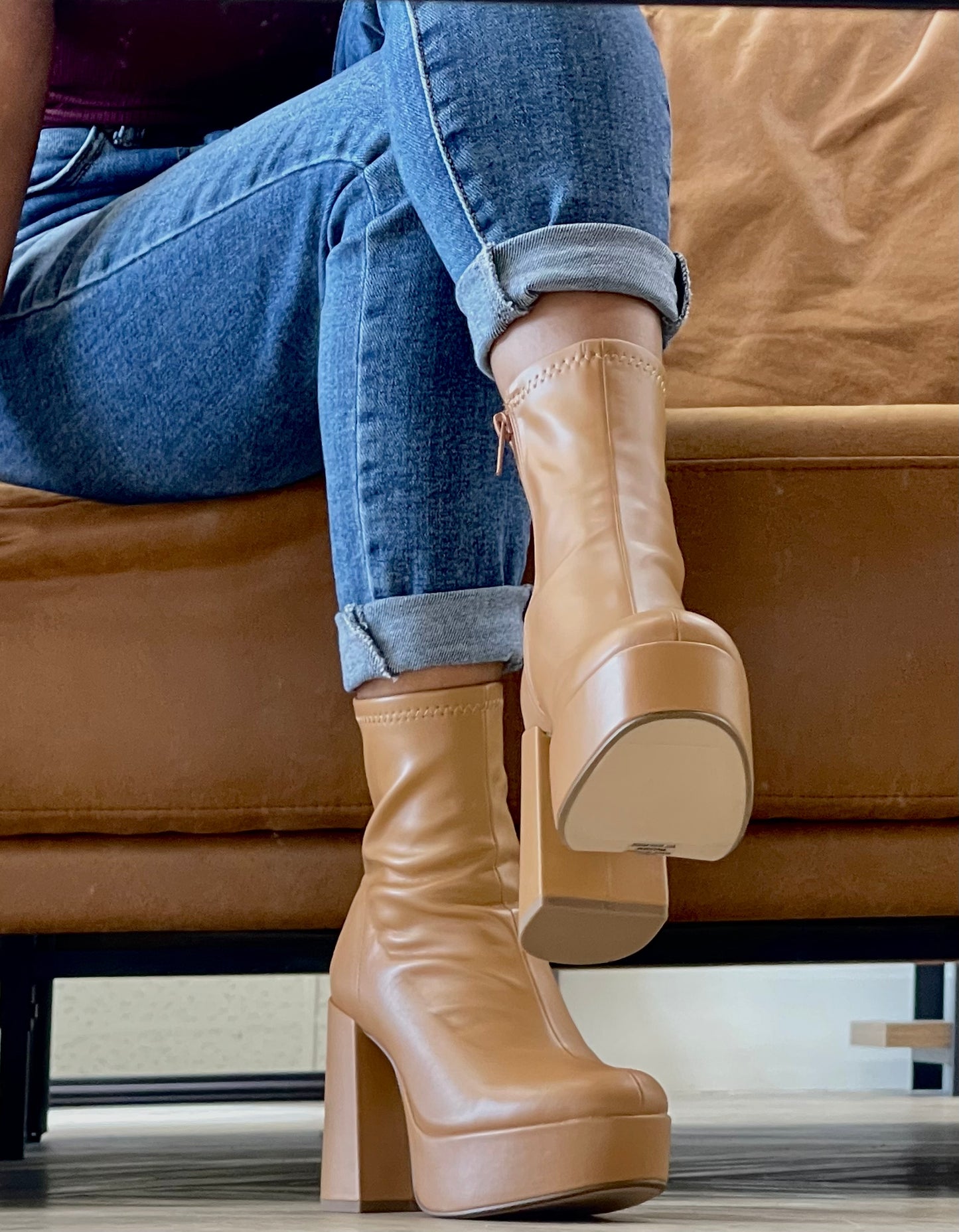 Soda Assign Stretch Bootie