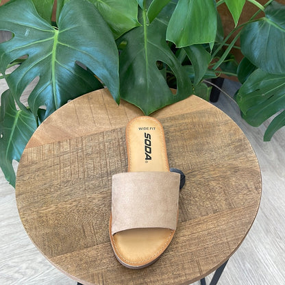 Soda Event Wide Fit Sandal