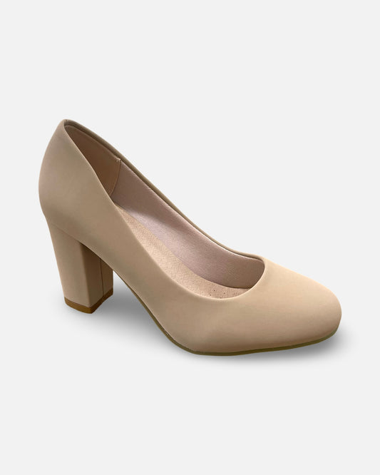 Forever Songful Close Toe Block Heel