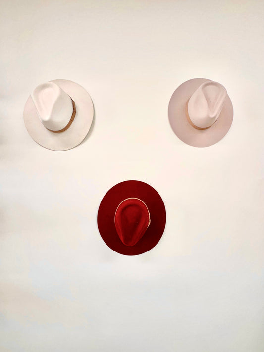 Arles Women Wool Fedora with Ribbon Band