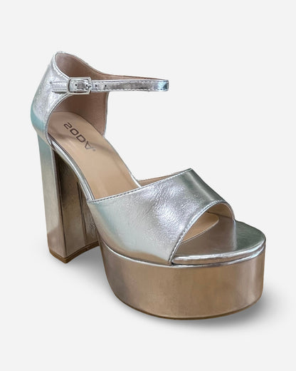 Delicious Talisa Platform Peep Toe Heel
