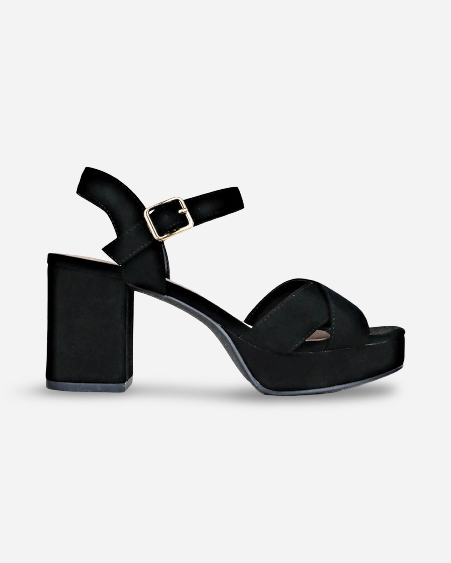Delicious Manner Block Heel