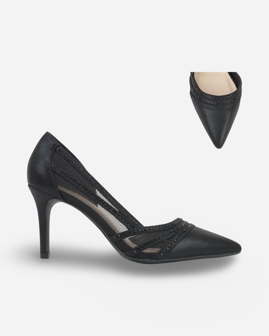 Delicious Enhance Low Pointed Toe Heel