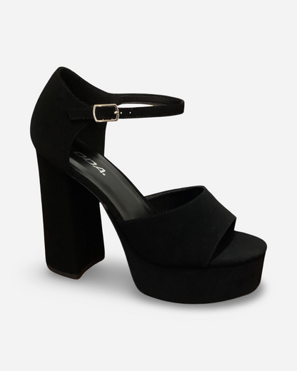 Delicious Talisa Platform Peep Toe Heel