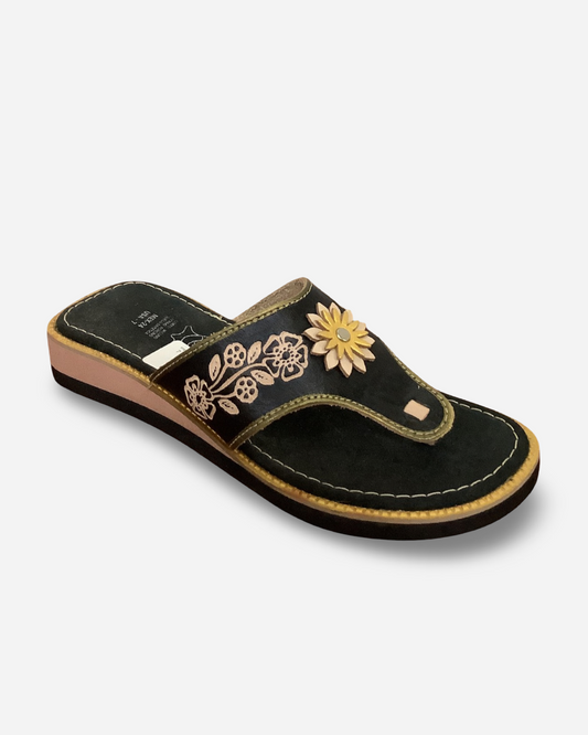 Importaciones Mexico 35162 open toe leather sandals