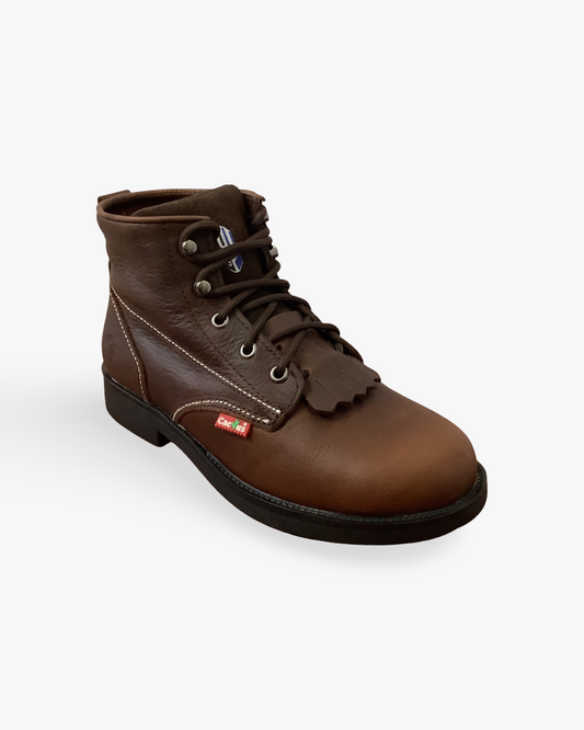 Cactus L602 Slip Resistant Dark Brown Women Boot