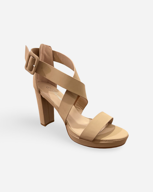Forever Plamer Platform Heel
