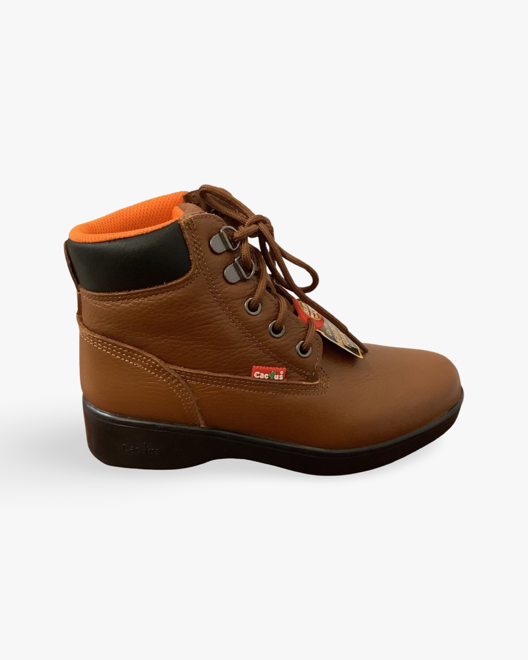Cactus LS60 Slip Resistant Lt.Brown Women Boot