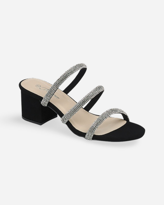 Forever Nataly Rhinestone Strapless Heel