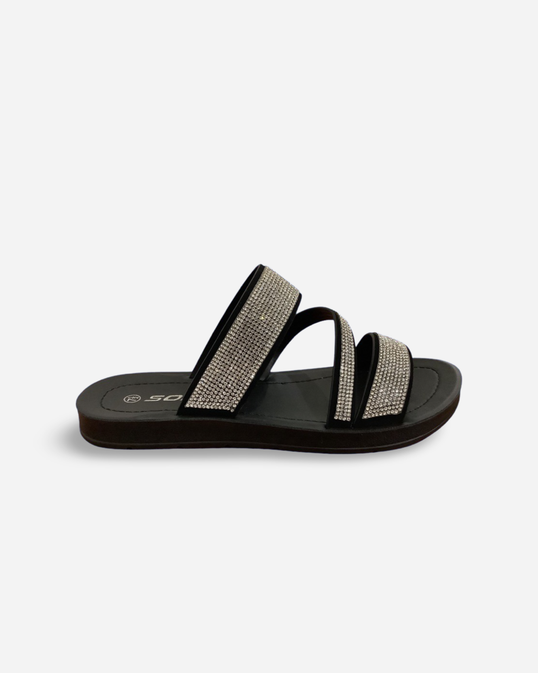 Soda Zeal Rhinestone Sandal