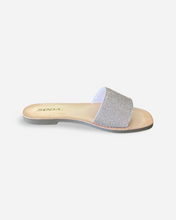 Load image into Gallery viewer, Soda Justice Rhinestone Slip On Sandal
