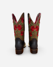 Load image into Gallery viewer, Arles JB1502 Chocolate/Rojo Boot
