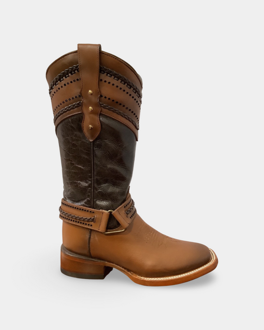Quincy Honey Square Toe Women Western Boot On Sale*