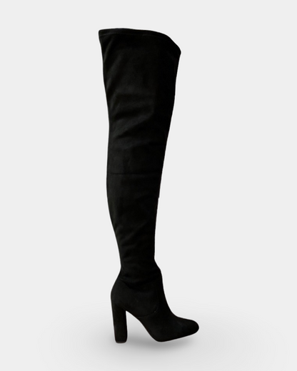 Delicious Kennice Suede Knee High Boot
